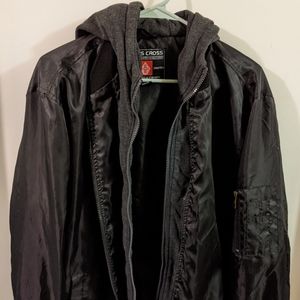 Men's Swiss Cross Brand Hoodie Jacket Size Large